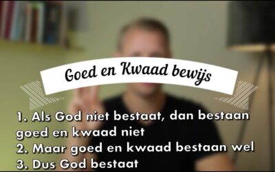 Het Bewijs van Goed en Kwaad voor God